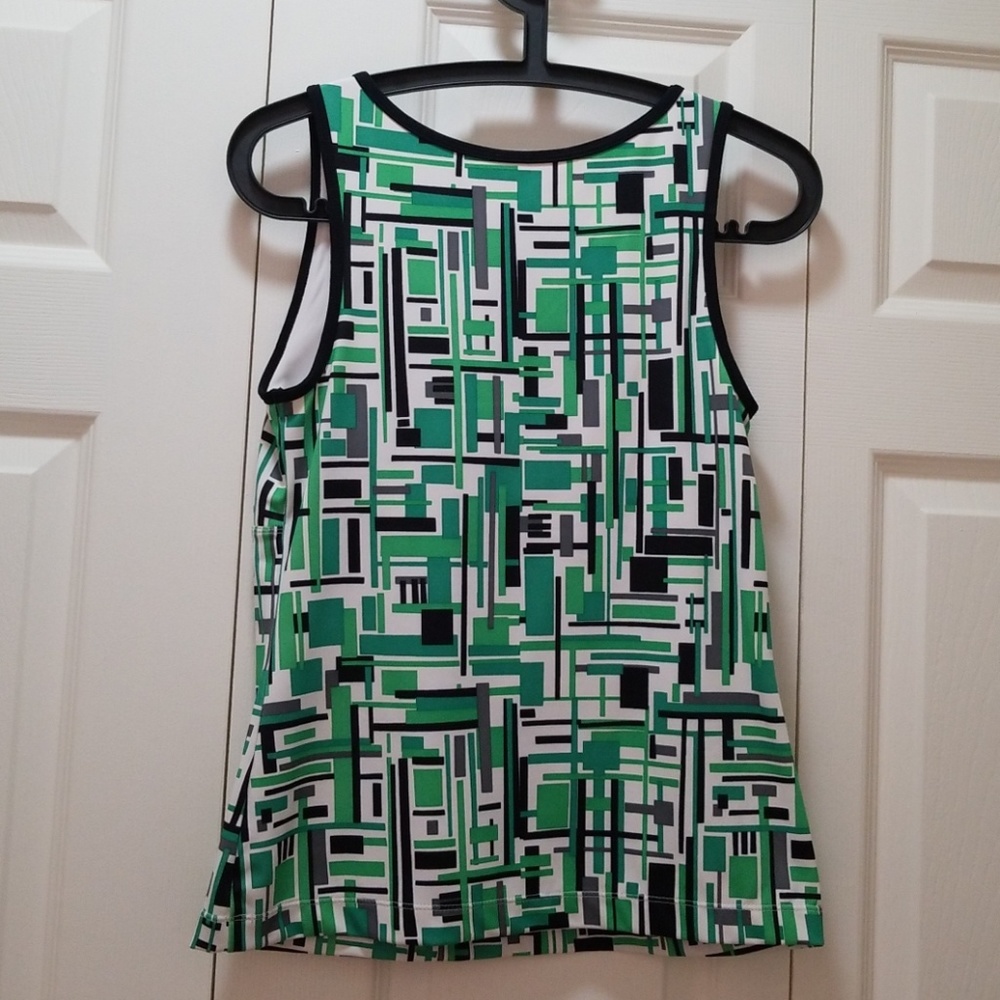 Xersion Green Workout Top - Picture 3 of 4